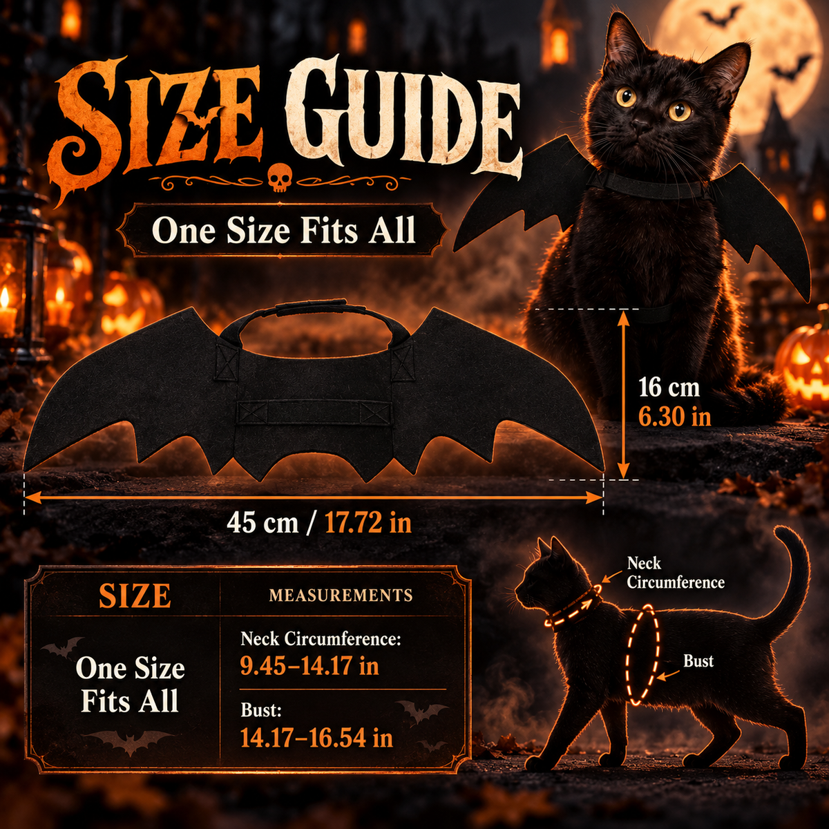 Bat Kitty Wings