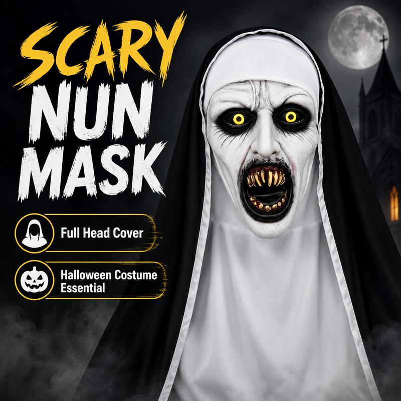 Scary Nun Mask