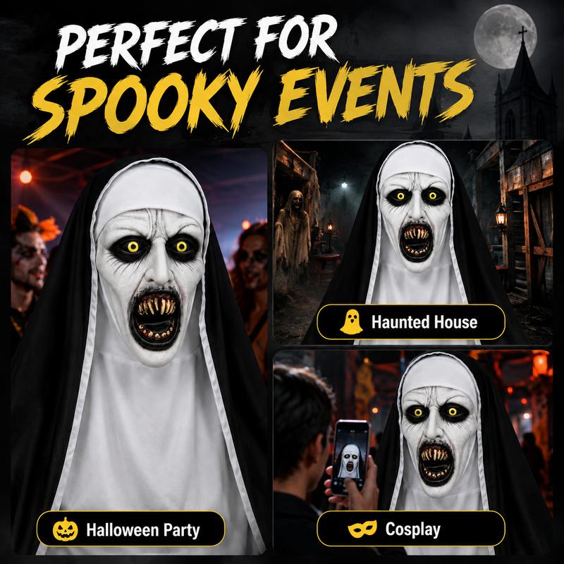 Scary Nun Mask